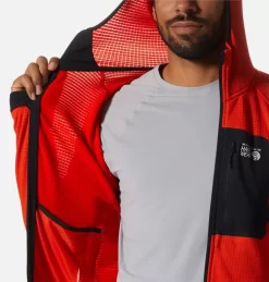 Mountain Hardwear Men's Polartec® Power Grid™ Full Zip Hoody -Outlet Summit Quest Store 1985311 842 a3