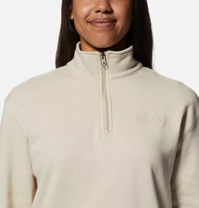 Mountain Hardwear Women's MHW Logo™ 1/4 Zip 4 Mountain Hardwear Women's MHW Logo™ 1/4 Zip - Image 4