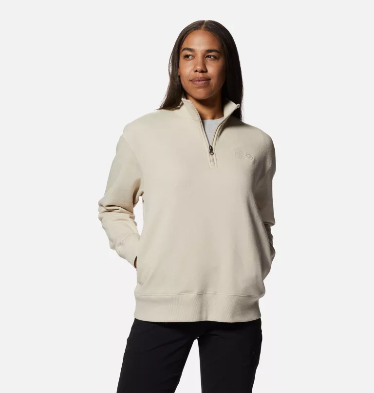Mountain Hardwear Women's MHW Logo™ 1/4 Zip 5 Mountain Hardwear Women's MHW Logo™ 1/4 Zip - Image 5