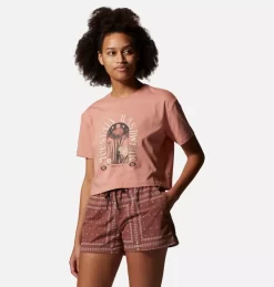 Mountain Hardwear Women's Alpine Flowers™ Short Sleeve Tee -Outlet Summit Quest Store 2025241 662 a3