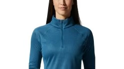 Mountain Hardwear AirMesh 1/2 Zip Tops - Women's 18 Mountain Hardwear AirMesh 1/2 Zip Tops - Women's -Outlet Summit Quest Store opplanet mountain hardwear airmesh 1 2 zip top womens caspian extra small 1956571442 xs av 3
