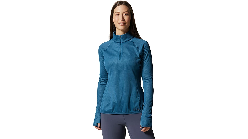 Mountain Hardwear AirMesh 1/2 Zip Tops - Women's 2 Mountain Hardwear AirMesh 1/2 Zip Tops - Women's - Image 2