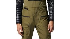 Mountain Hardwear Boundary Ridge Gore-Tex Bib - Men's -Outlet Summit Quest Store opplanet mountain hardwear boundary ridge gore tex bib mens combat green 2xl short 1942821353 cxxl s av 4