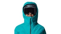 Mountain Hardwear Boundary Ridge Gore Tex Jacket - Women's -Outlet Summit Quest Store opplanet mountain hardwear boundary ridge gore tex jacket womens synth green large 1943021360 synth green l av 3