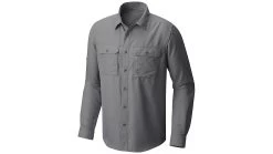 Mountain Hardwear Canyon Long Sleeve Shirts - Men's -Outlet Summit Quest Store opplanet mountain hardwear canyon long sleeve shirt mens manta grey om7043073 main