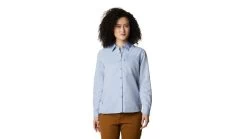 Mountain Hardwear Canyon Long Sleeve Shirt - Women's -Outlet Summit Quest Store opplanet mountain hardwear canyon long sleeve shirt womens deep lake small 1648531451 s main