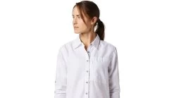 Mountain Hardwear Canyon Long Sleeve Shirt - Women's -Outlet Summit Quest Store opplanet mountain hardwear canyon long sleeve shirt womens white x large av 2