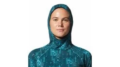 Mountain Hardwear Crater Lake Active Hoody - Women's -Outlet Summit Quest Store opplanet mountain hardwear crater lake active hoody womens palisades geos print extra small 2036391351 pt xs av 3