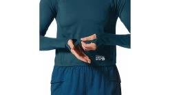 Mountain Hardwear Crater Lake Long Sleeve Crop Top - Women's -Outlet Summit Quest Store opplanet mountain hardwear crater lake long sleeve crop top womens dark marsh small 1986771375 dark marsh s av 4