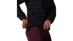 Mountain Hardwear Deloro Down Full Zip Hoody - Women's -Outlet Summit Quest Store opplanet mountain hardwear deloro down full zip hoody womens black large 2004161010 black l av 6