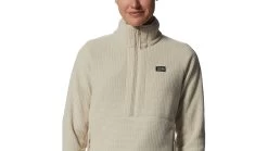Mountain Hardwear Explore Fleece Half Zip - Women's -Outlet Summit Quest Store opplanet mountain hardwear explore fleece half zip womens wild oyster extra large 2002641284 wild oyster xl av 4