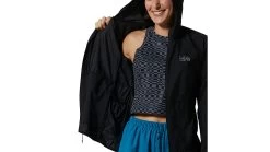 Mountain Hardwear Kor AirShell Hoodies - Women's -Outlet Summit Quest Store opplanet mountain hardwear kor airshell hoody womens black small 1985071010 s av 4