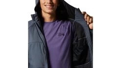 Mountain Hardwear Kor AirShell Warm Jacket - Men's -Outlet Summit Quest Store opplanet mountain hardwear kor airshell warm jacket mens blue slate 2xl 1985021450 blue slate xxl av 7