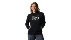 Mountain Hardwear Logo Pullover Hoody - Women's -Outlet Summit Quest Store opplanet mountain hardwear logo pullover hoody womens black large 2016791010 black l main