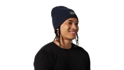 Mountain Hardwear MHW Logo Beanie - Unisex -Outlet Summit Quest Store opplanet mountain hardwear mhw logo beanie unisex hardwear navy one size 1868731425 ho s av 4