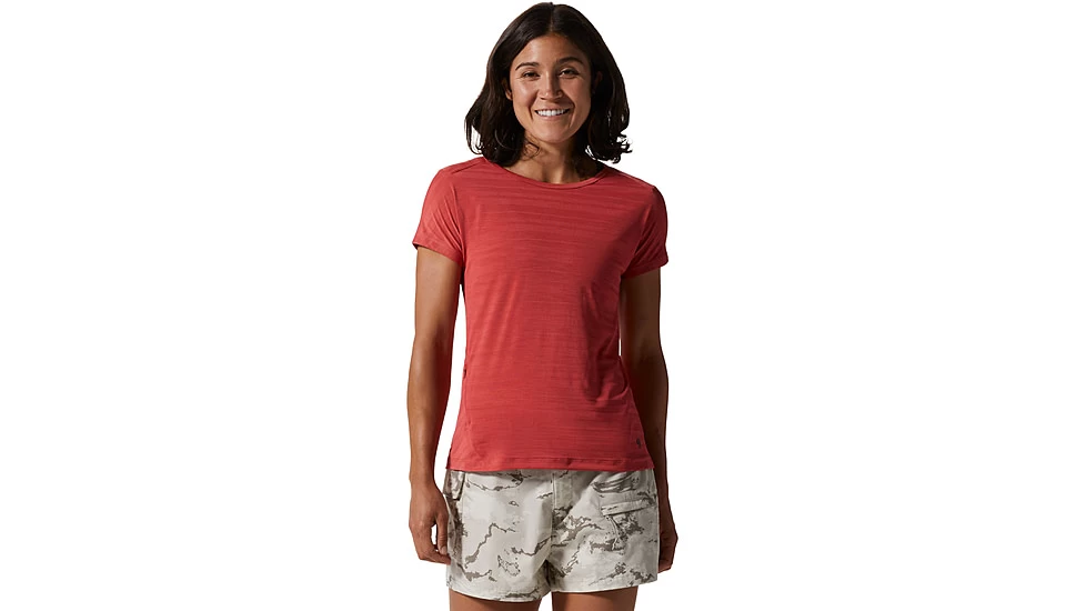 Mountain Hardwear Mighty Stripe Short Sleeve T - Women's 1 Mountain Hardwear Mighty Stripe Short Sleeve T - Women's