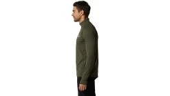 Mountain Hardwear Stretch Half Zip - Men's -Outlet Summit Quest Store opplanet mountain hardwear stretch half zip mens surplus green 2xl 1942331347 xxl av 2