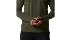 Mountain Hardwear Stretch Half Zip - Men's -Outlet Summit Quest Store opplanet mountain hardwear stretch half zip mens surplus green 2xl 1942331347 xxl av 4