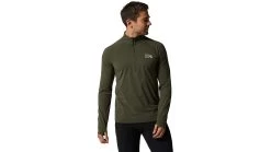 Mountain Hardwear Stretch Half Zip - Men's -Outlet Summit Quest Store opplanet mountain hardwear stretch half zip mens surplus green 2xl 1942331347 xxl main