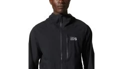 Mountain Hardwear Stretch Ozonic Jacket - Men's -Outlet Summit Quest Store opplanet mountain hardwear stretch ozonic jacket mens black 2xl 1985741010 black xxl av 3