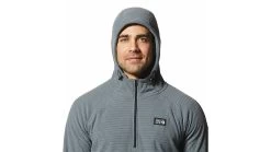 Mountain Hardwear Summit Grid Hoody - Men's -Outlet Summit Quest Store opplanet mountain hardwear summit grid hoody mens foil grey extra large 2002891056 foil grey xl av 3