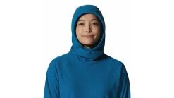 Mountain Hardwear Summit Grid Tunic Hoody - Women's -Outlet Summit Quest Store opplanet mountain hardwear summit grid tunic hoody womens vinson blue small 2019001446 vinson blue s av 4