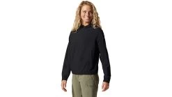 Mountain Hardwear Sunshadow Long Sleeve Hoodies - Women's -Outlet Summit Quest Store opplanet mountain hardwear sunshadow long sleeve hoody womens black extra small 1924091010 xs av 4