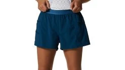 Mountain Hardwear Trail Sender Shorts - Women's -Outlet Summit Quest Store opplanet mountain hardwear trail sender short womens dark caspian small regular 1982781418 s r av 3