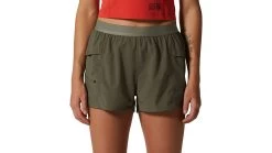 Mountain Hardwear Trail Sender Shorts - Women's -Outlet Summit Quest Store opplanet mountain hardwear trail sender short womens stone green extra small regular 1982781397 xs r av 3