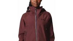 Mountain Hardwear Trail Verse Gore-Tex Jacket - Women's -Outlet Summit Quest Store opplanet mountain hardwear trail verse gore tex jacket womens washed raisin small 2024661629 washed raisin s av 4