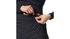 Mountain Hardwear Trekkin Insulated Mini Skirt - Women's -Outlet Summit Quest Store opplanet mountain hardwear trekkin insulated mini skirt womens black large 2010041090 black l av 3