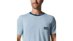 Mountain Hardwear Wander Pass S/S Tops - Men's -Outlet Summit Quest Store opplanet mountain hardwear wander pass s s top mens blue chambray e extra large 1982441453 xl av 3